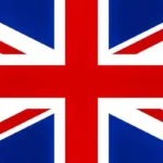 english flag for english lang.