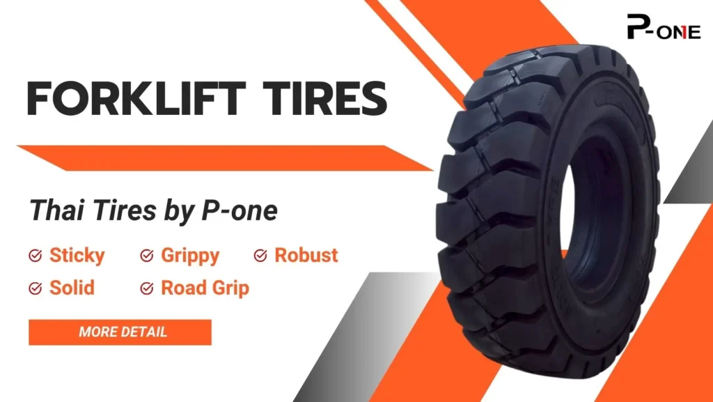 Forklift Tires: Industrial-grade tires engineered for exceptional durability, high load-bearing capacity, and long service life. Perfectly suited for warehouses and industrial plants that demand the highest standards of performance and safety.